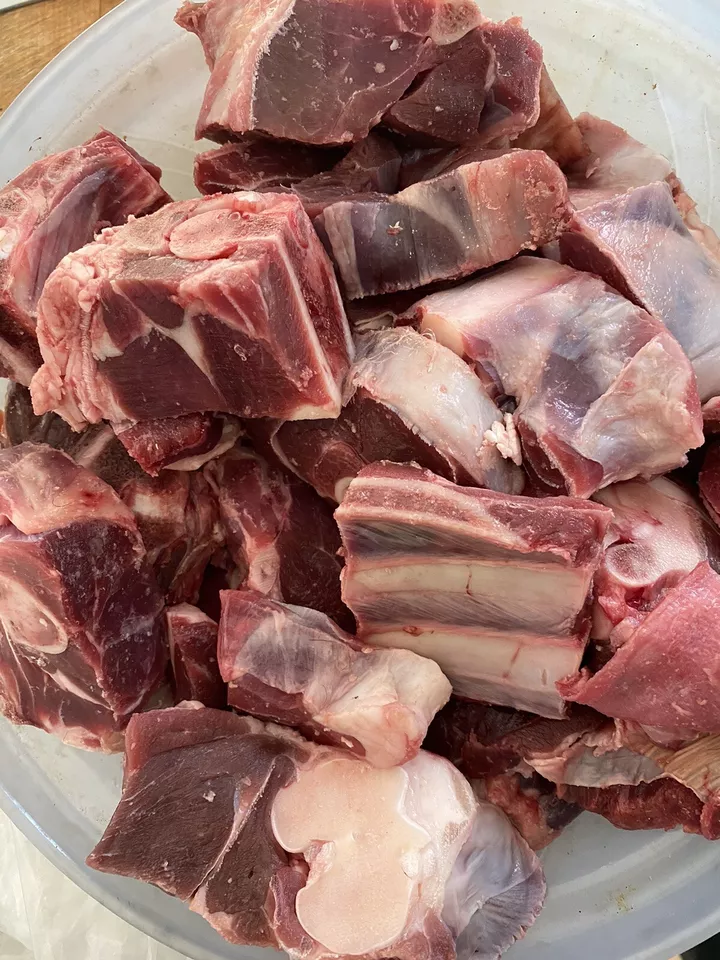 Goat Meat 1KG (Cut up) - Image 2